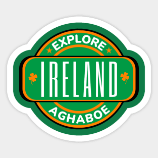 Aghaboe, Ireland - Irish Town Sticker